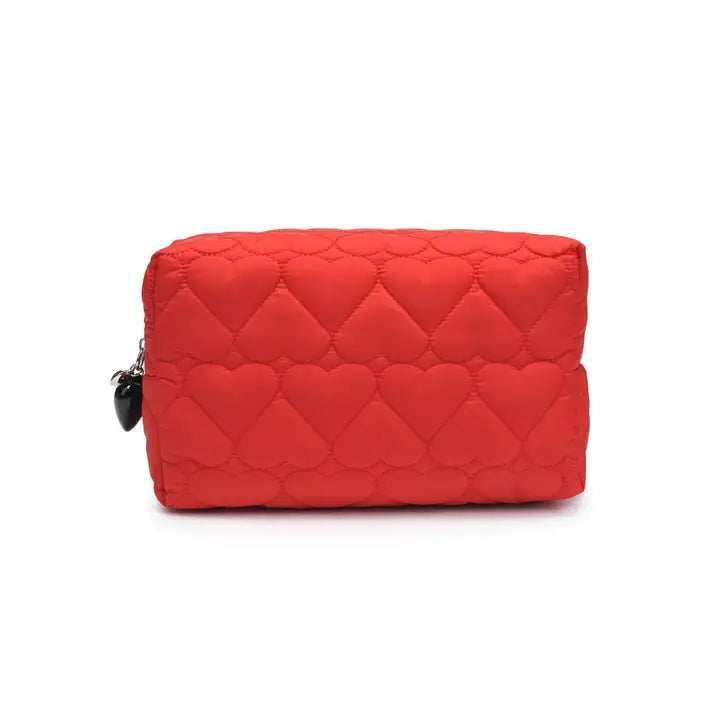 Cosmetic Pouch | Red - Visual Media Number 3 of 5