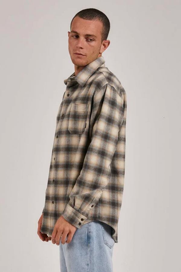 Barrio Flannel Shirt | Tarmac - Main Image Number 3 of 3