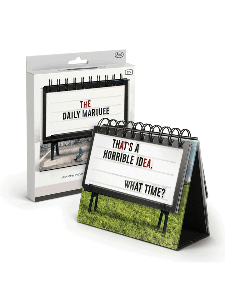 The Daily Marquee - Desktop Flipchart - Thumbnail Image Number 1 of 2
