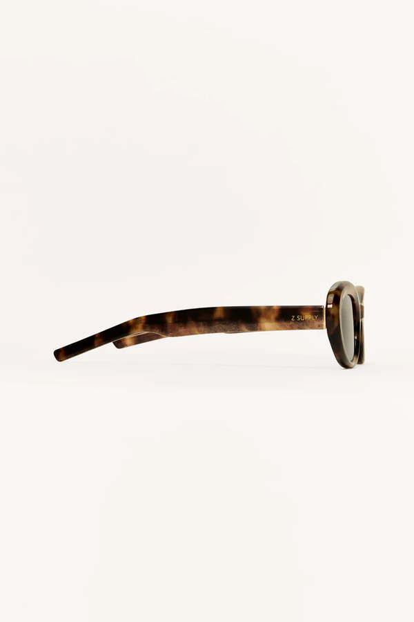 Dayglow Sunglasses | Dark Tort - Grey - Thumbnail Image Number 4 of 5
