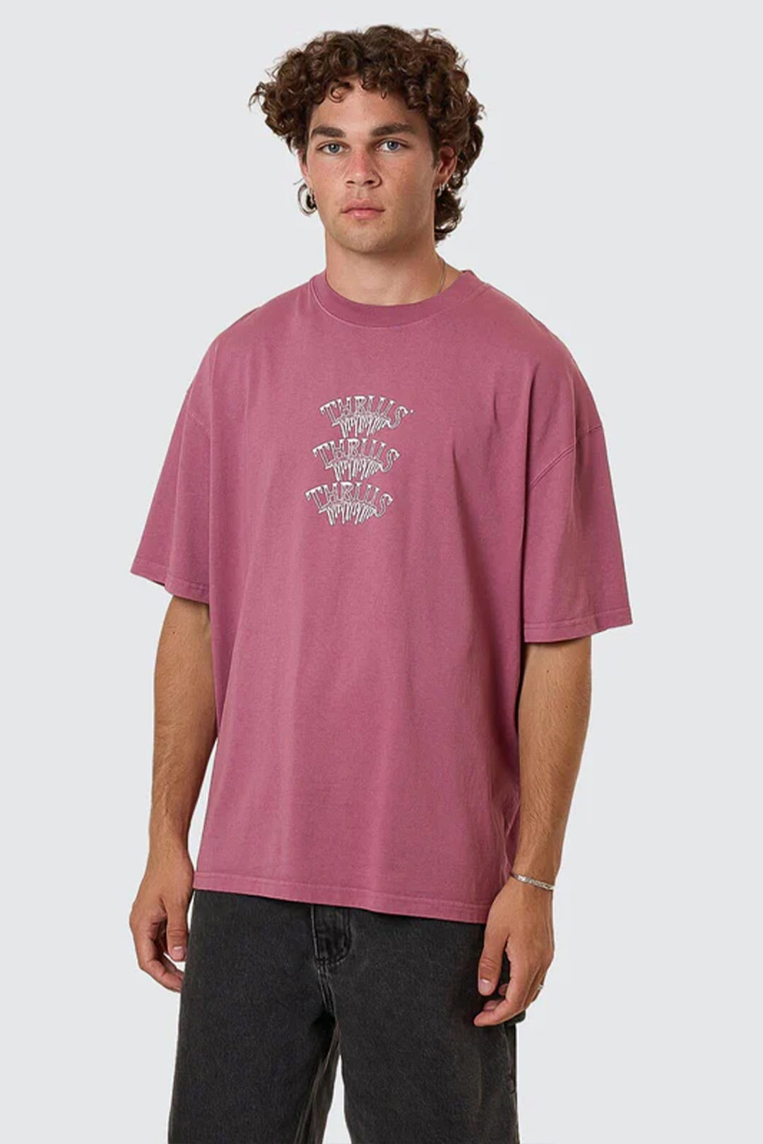Reality Dreams Oversize Tee | Delta Berry - Visual Media Number 1 of 2