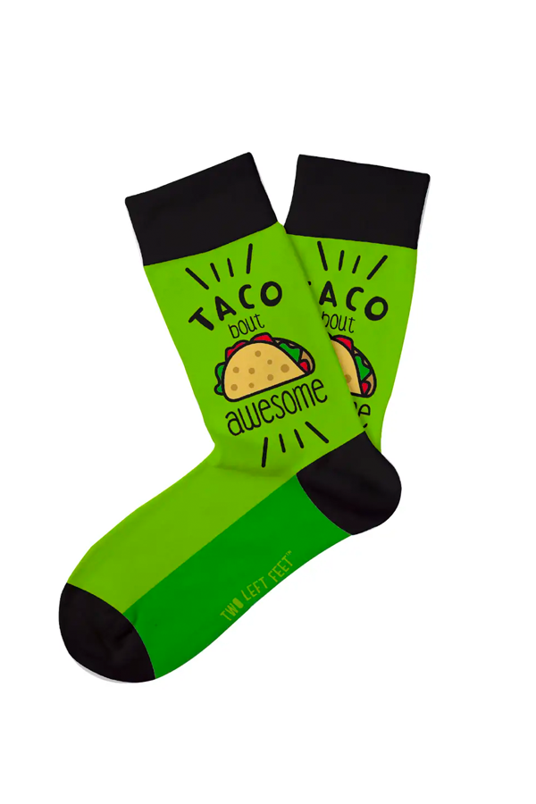 Taco Bout Awesome Kids Socks - Main Image Number 1 of 1