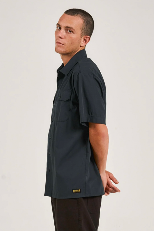 Thrills Union Work Shirt | Spruce - Main Image Number 3 of 3