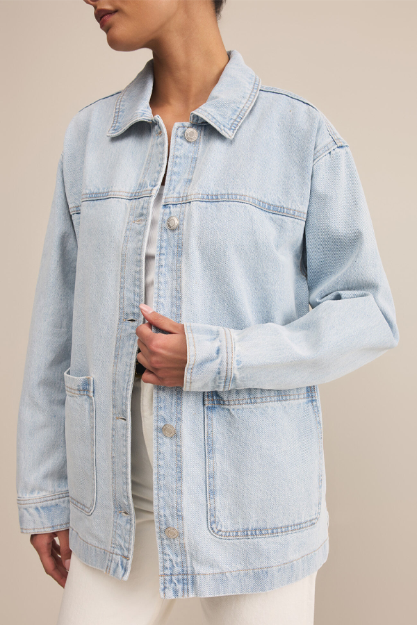 On The Road Jacket | Faded Indigo - Visual Media Number 1 of 3
