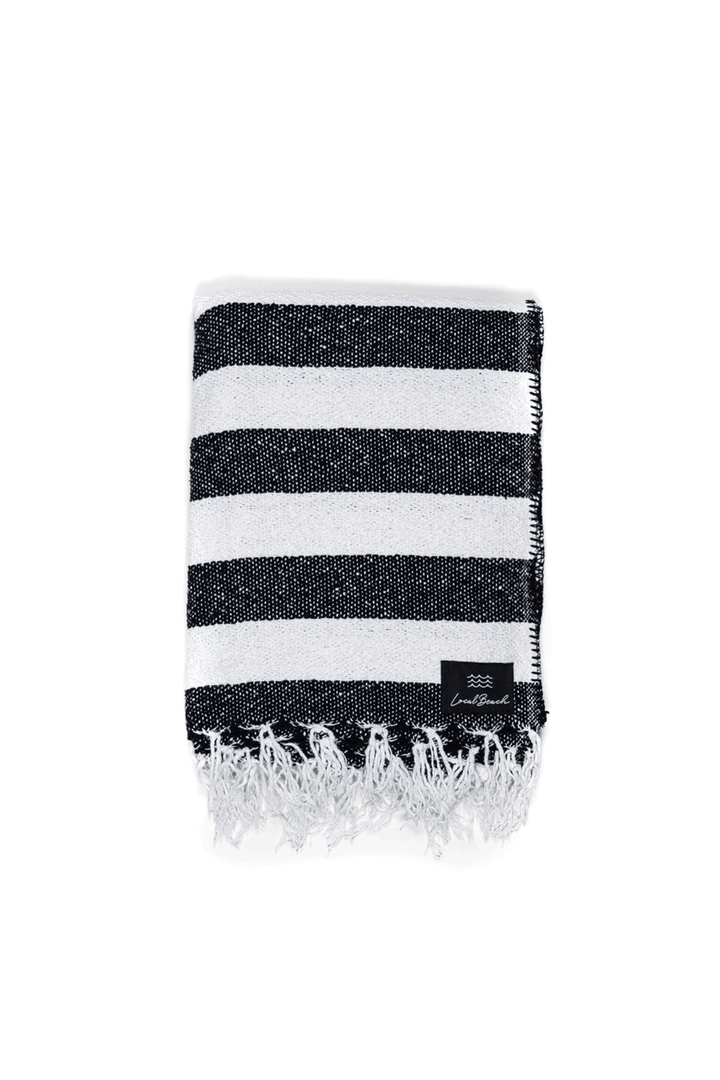Baja Beach Blanket | Black &amp; White - Thumbnail Image Number 2 of 2
