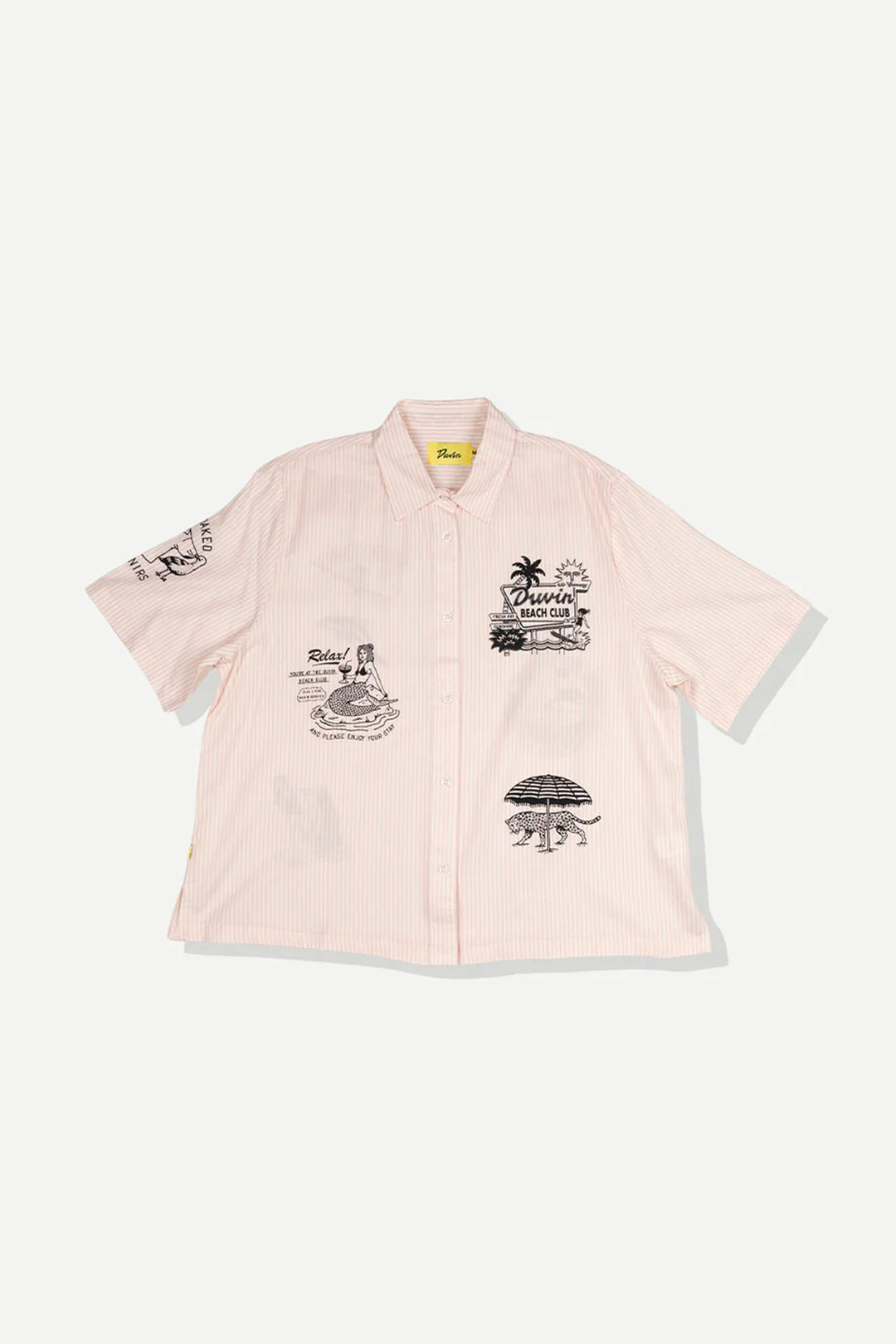 Icon Crop Buttonup | Pink - Visual Media Number 1 of 2