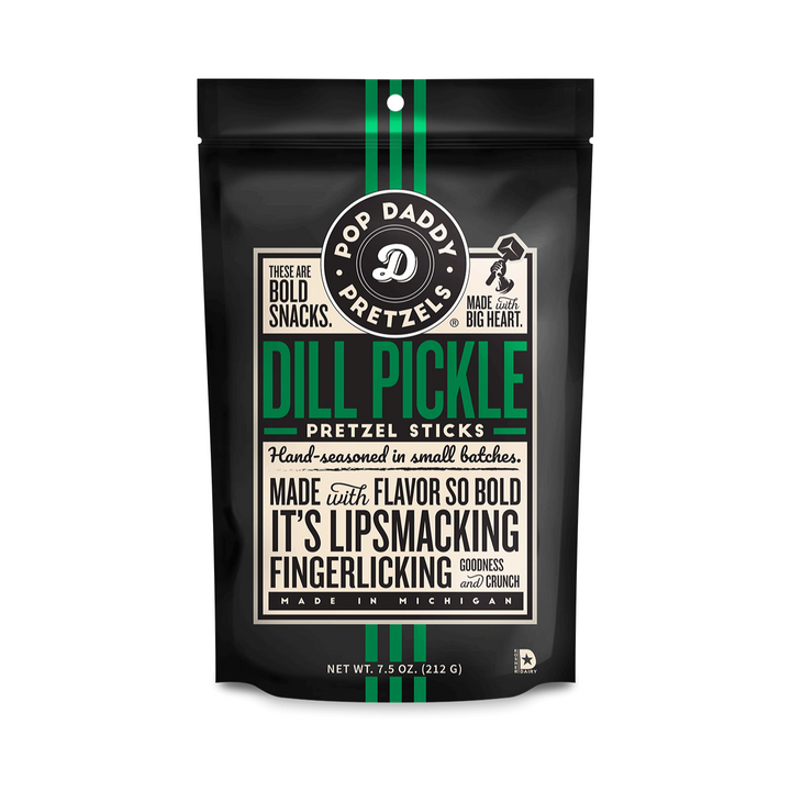 Pop Daddy Dill Pickle Pretzel Sticks - Thumbnail Image Number 1 of 3
