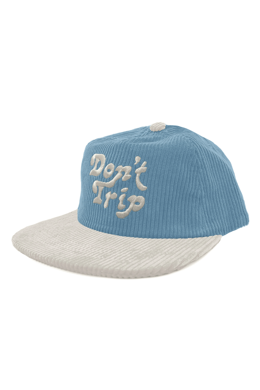 Don't Trip Two Tone Corduroy Snapback Hat - Visual Media Number 1 of 1