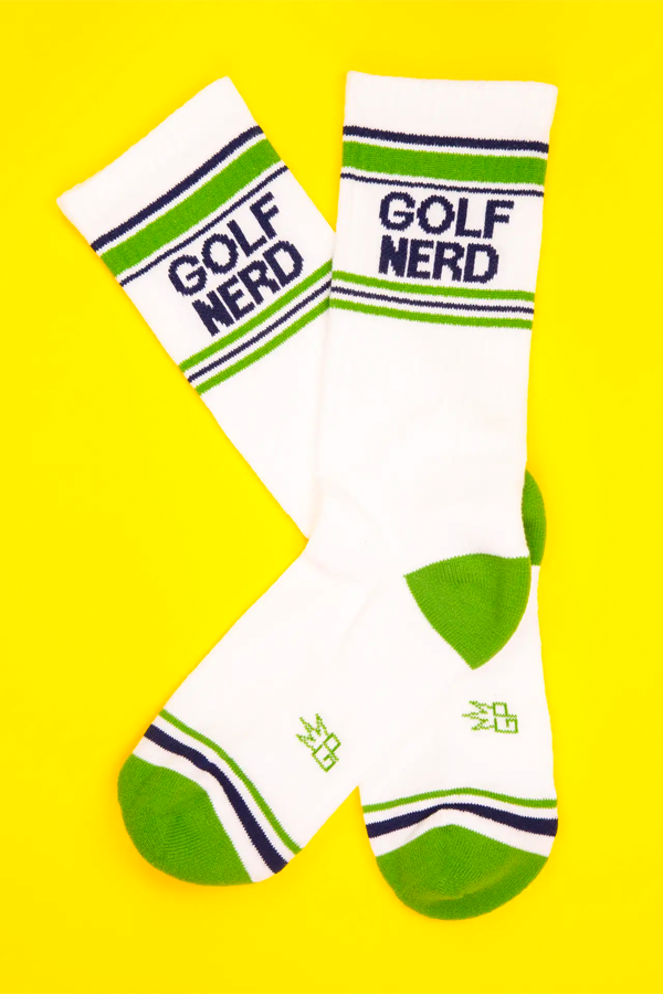 Golf Nerd Ribbed Gym Sock - Visual Media Number 1 of 1