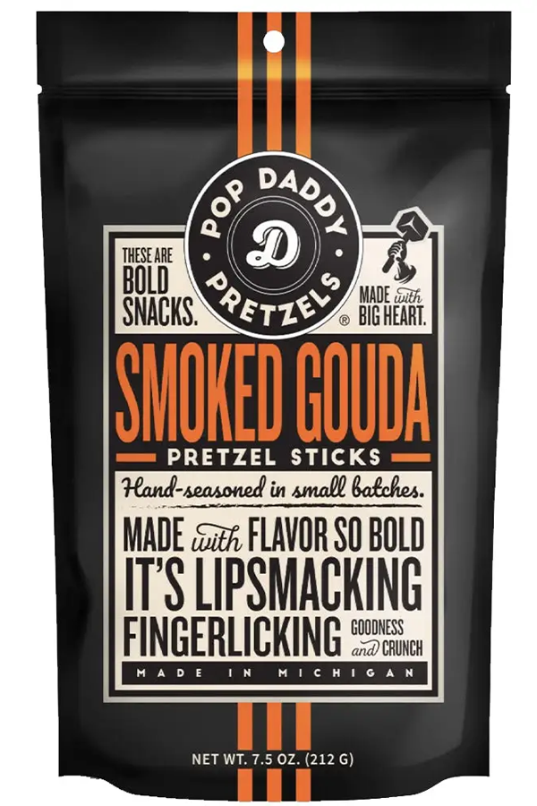 Pop Daddy Smoked Gouda Pretzel Sticks - Visual Media Number 1 of 1