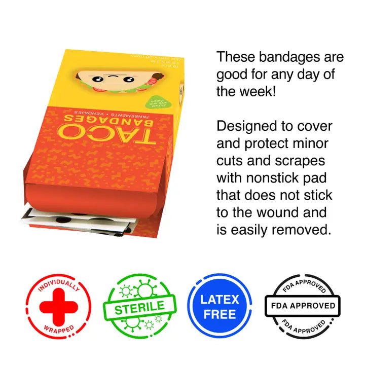 Taco Adhesive Bandages - Visual Media Number 3 of 3