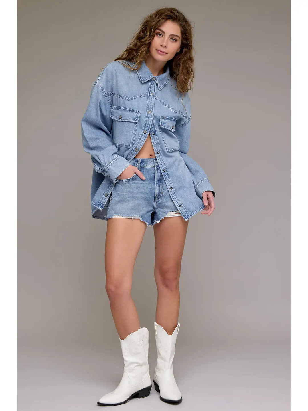 High Rise Relaxed Shorts - Visual Media Number 1 of 5