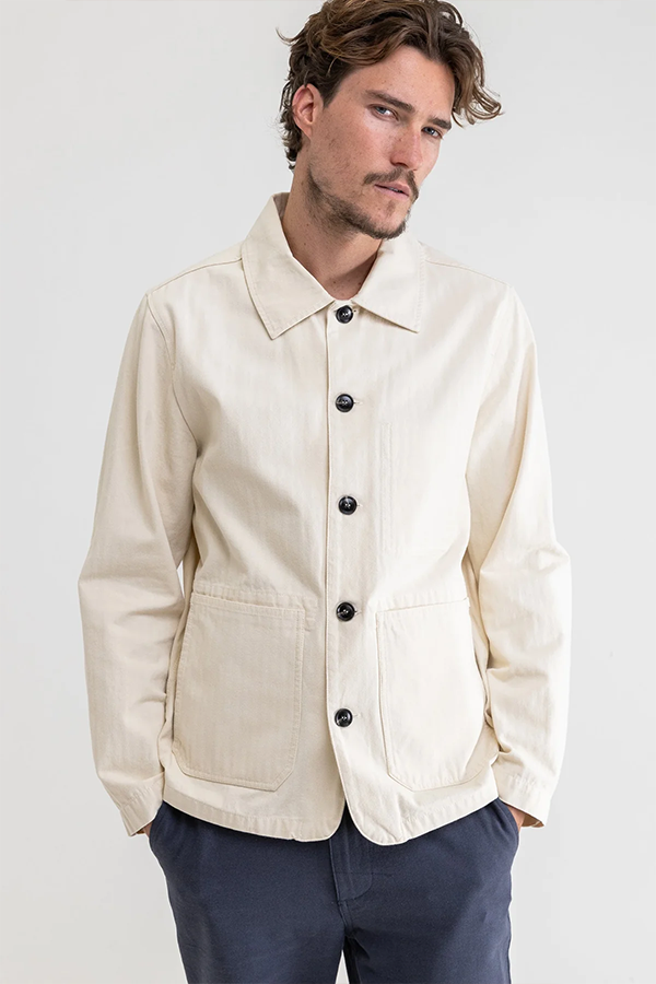 Classic Chore Coat | Vintage White - Main Image Number 1 of 2