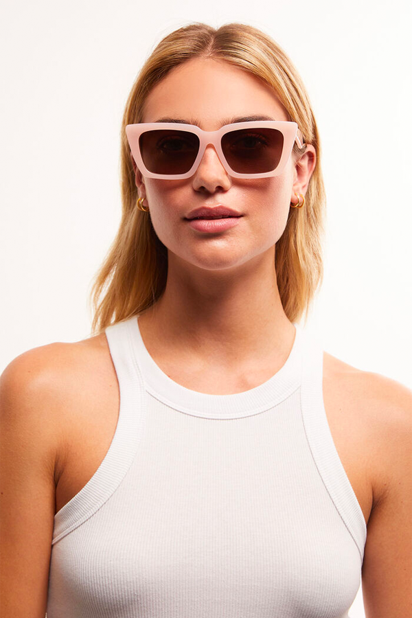 Feel Good Sunglasses | Blush Pink - Gradient - Main Image Number 1 of 2