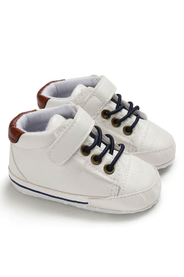 Justin Baby Sneakers | White - Visual Media Number 1 of 1