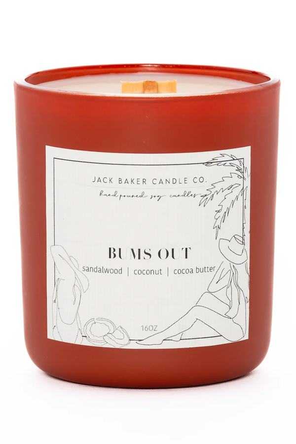 Bums Out Butter Collection Candle - Main Image Number 1 of 1