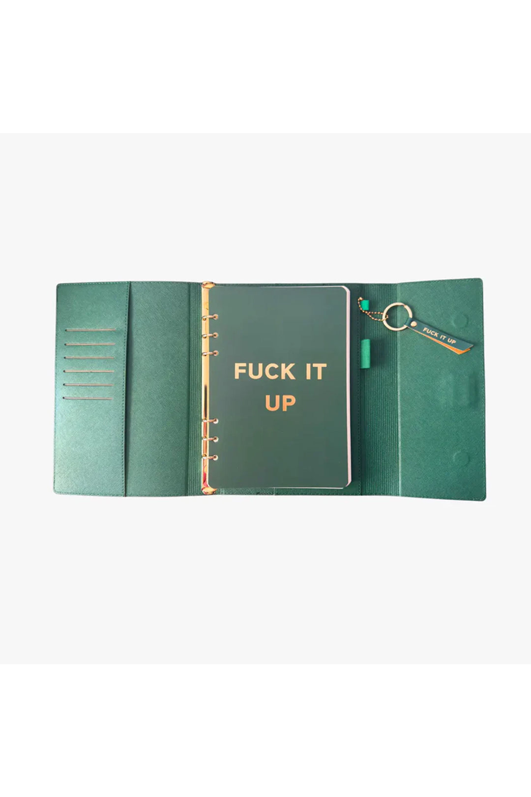 Fuck It Up Vegan Leather Journal - Visual Media Number 2 of 3