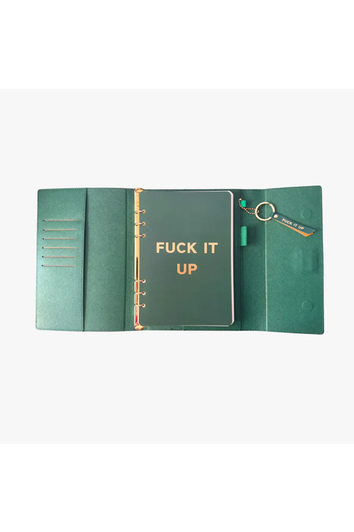 Fuck It Up Vegan Leather Journal - Thumbnail Image Number 2 of 3
