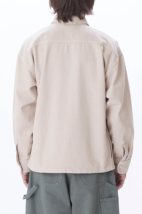 Milton Shirt Jacket | Clay - Main Image Number 2 of 4