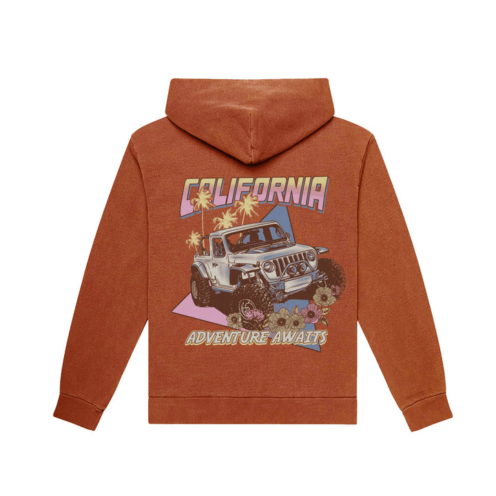 Adventure Hoodie | Rust - Thumbnail Image Number 1 of 2
