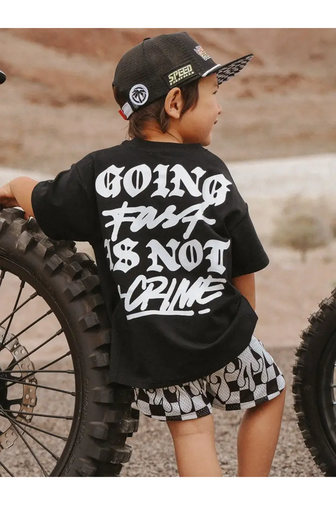 Going Fast T-Shirt | Black - Visual Media Number 1 of 2