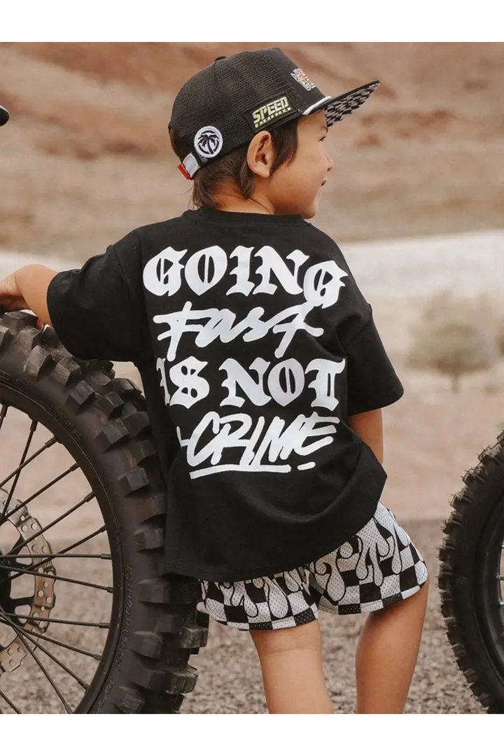 Going Fast T-Shirt | Black - Thumbnail Image Number 1 of 2
