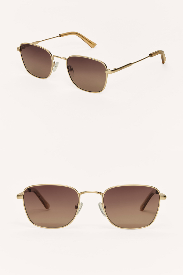 Fastlane Sunglasses | Gold - Gradient - Visual Media Number 1 of 1