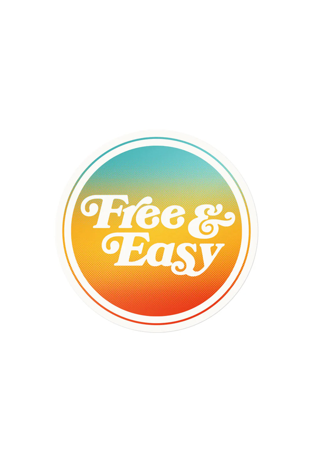 Free and Easy Sticker - Visual Media Number 1 of 1