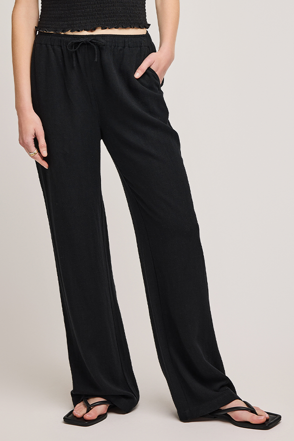 Finley Pant | Black - Thumbnail Image Number 2 of 3
