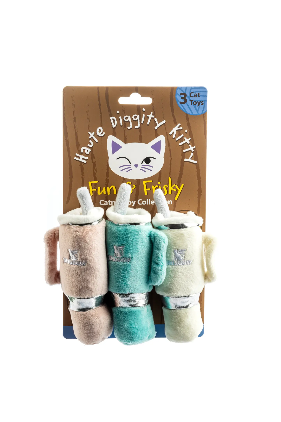 Snuggly Cup 3-pack Catnip Toys - Visual Media Number 1 of 1