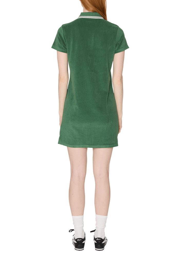 Lucia Polo Dress | Green - Thumbnail Image Number 2 of 3
