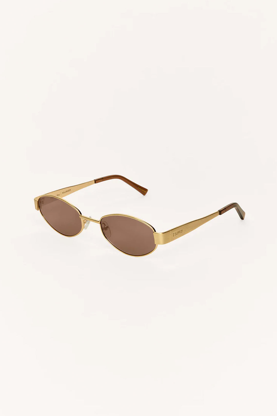 Palisades Sunglasses | Gold - Brown - Visual Media Number 2 of 2
