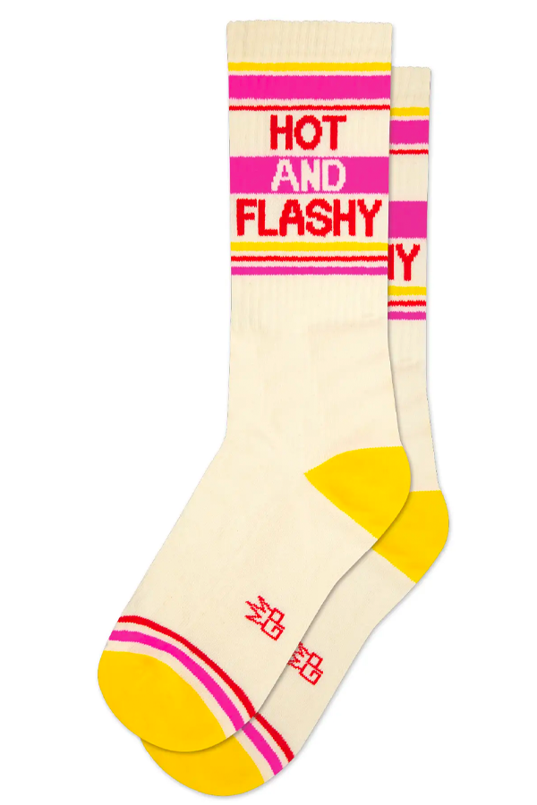 Hot And Flashy Gym Sock - Visual Media Number 1 of 2