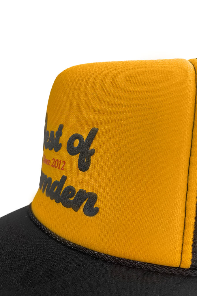 Since 12 Puff Ink Hat | Black and Gold - Thumbnail Image Number 2 of 2
