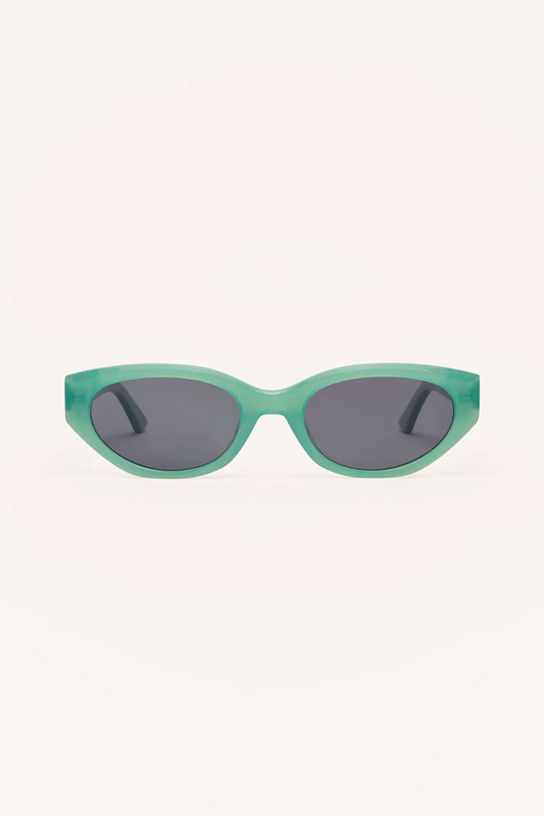 Heatwave Sunglasses | Matcha - Grey - Main Image Number 3 of 5