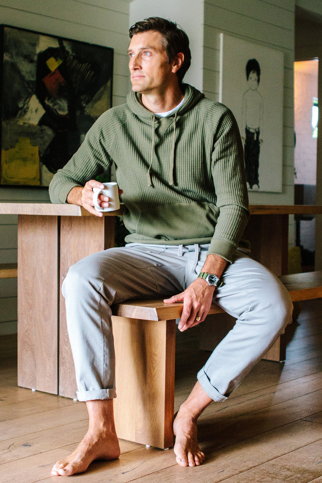 Furlough Pant 2.0 | Light Grey - Visual Media Number 1 of 1