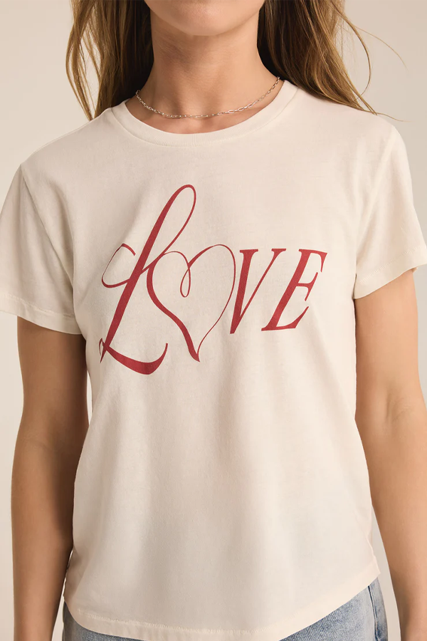 My Heart Tourist Tee | Sea Salt - Thumbnail Image Number 2 of 3
