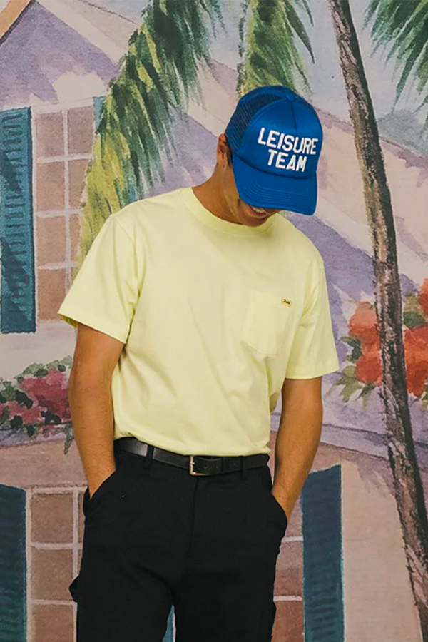 Leisure Team Trucker Hat | Blue - Thumbnail Image Number 2 of 2

