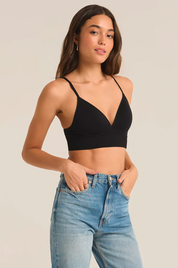 Sophia T-Shirt Bra | Black - Visual Media Number 2 of 3