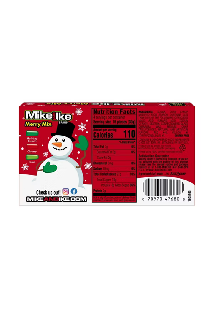 Mike &amp; Ike Merry Mix Theater Box - Thumbnail Image Number 2 of 2
