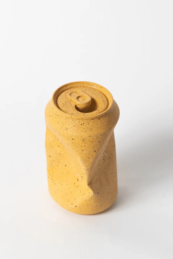 Soda Can Vase | Marigold Terrazzo - Visual Media Number 1 of 2