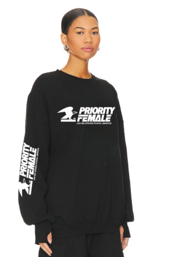 Priority Female Jumper | Black - Visual Media Number 1 of 1