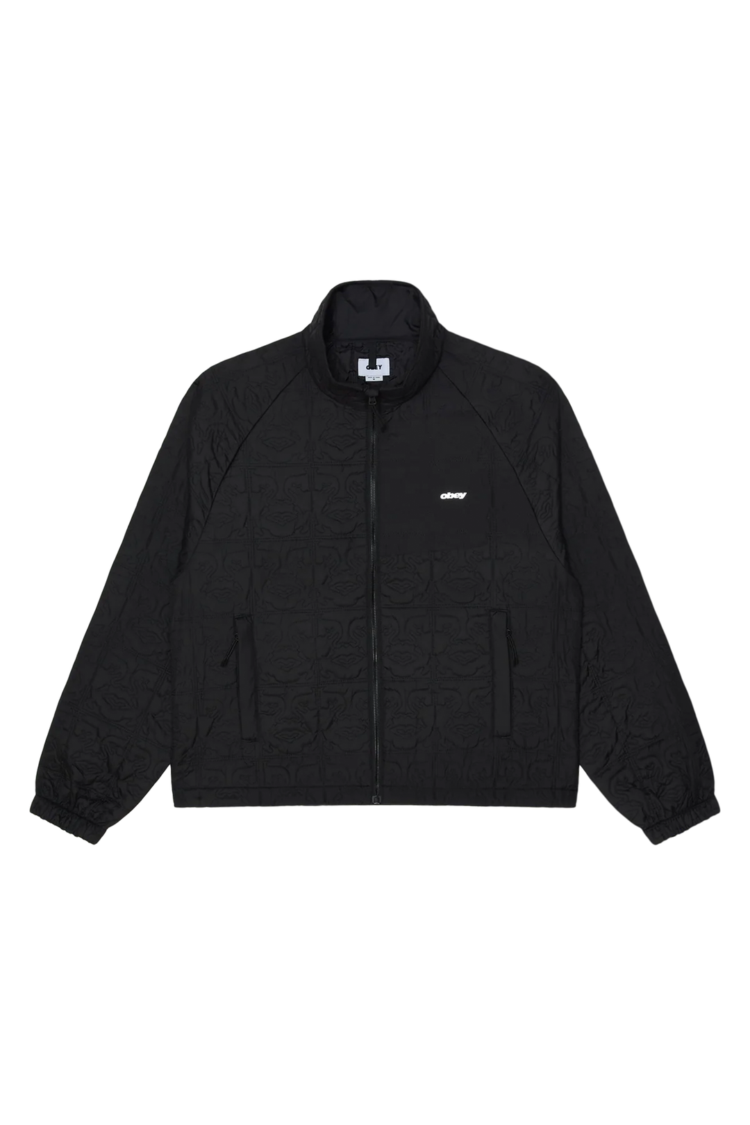 Icon Quilted Jacket | Black - Visual Media Number 1 of 2