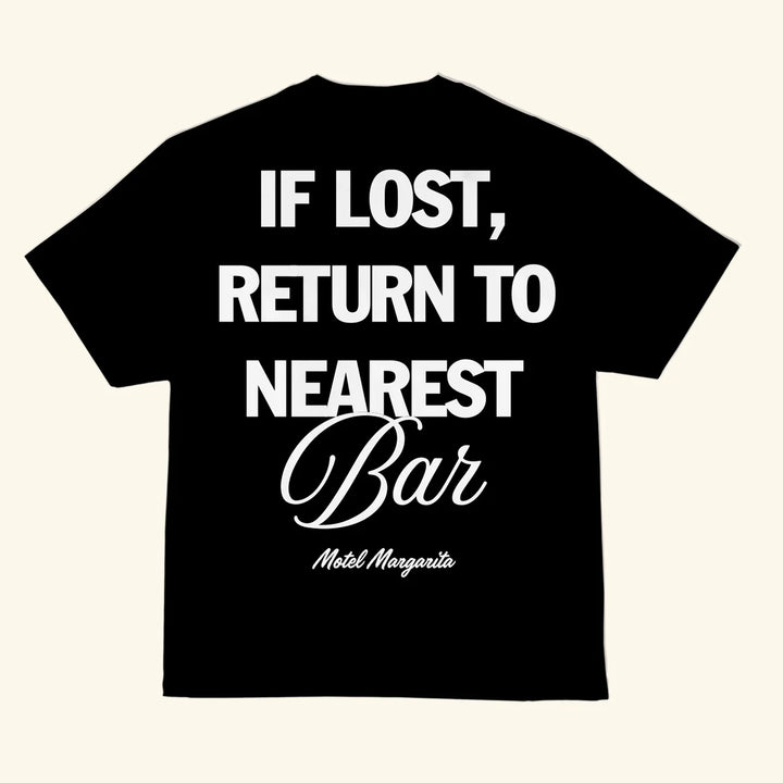 If Lost Tee | Black - Thumbnail Image Number 1 of 2
