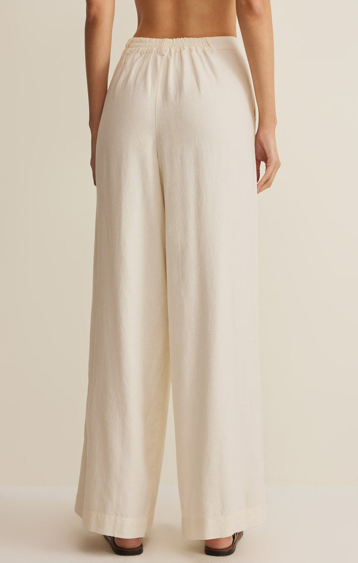 Overlook Linen Pant | Cloud - Thumbnail Image Number 3 of 3
