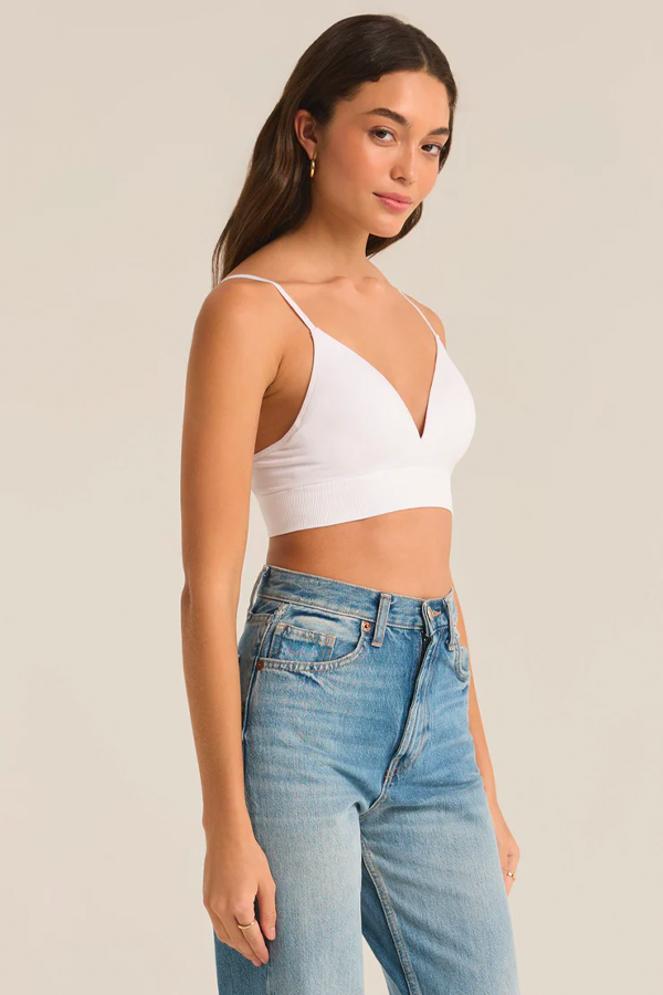 Sophia T-Shirt Bra | White - Visual Media Number 2 of 3