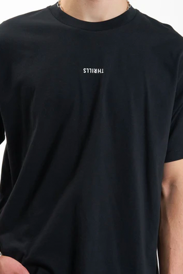 Minimal Thrills Merch Fit Tee | Washed Black - Visual Media Number 4 of 4