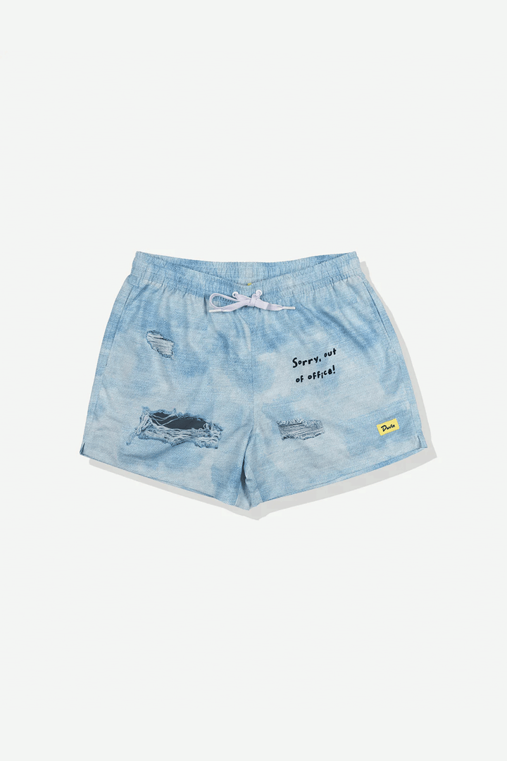 Jean Swim Short | Blue - Thumbnail Image Number 1 of 2
