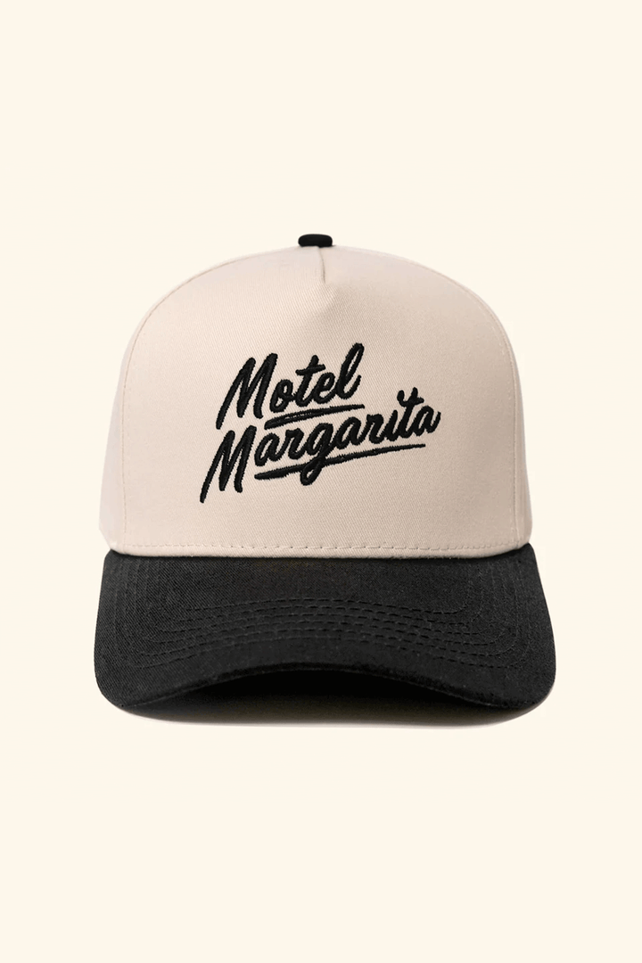 Logo Hat | Bone &amp; Black - Thumbnail Image Number 1 of 2
