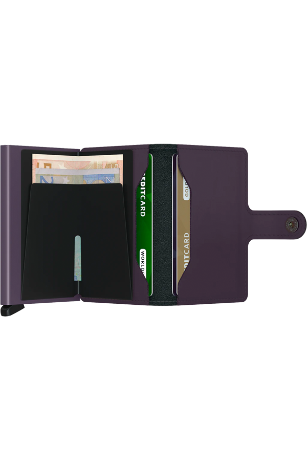 Miniwallet Matte | Dark Purple - Visual Media Number 4 of 4